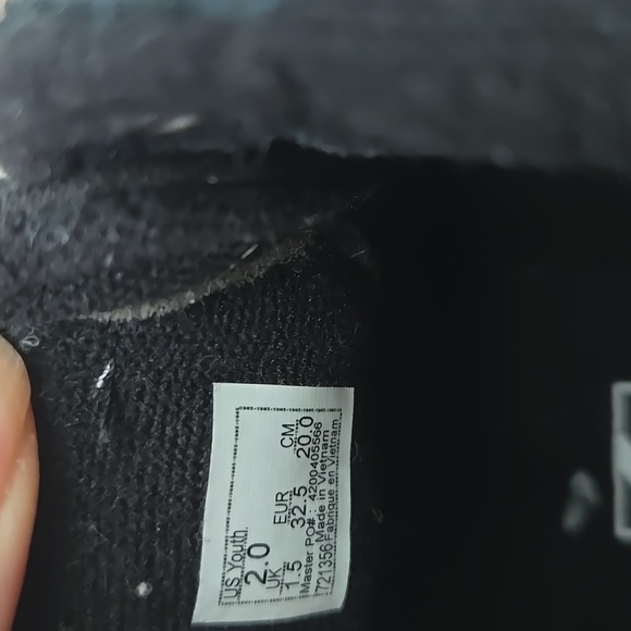 Vans Filmore Kids' High-Top Shoes, Size 2 - Picture 7 of 8